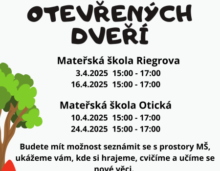 DNY OTEVŘENÝCH DVEŘÍ